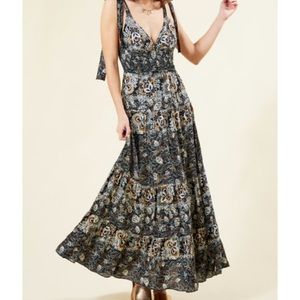 Free People Let’s Smock About It Maxi South Moon